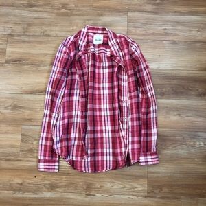 Pink Plaid Flannel | Mudd
